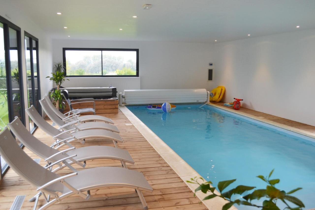Piscine Interieure Privee Chauffee Toute L Annee Et Spa St Martin Saint-Martin-l'Hortier Exterior foto