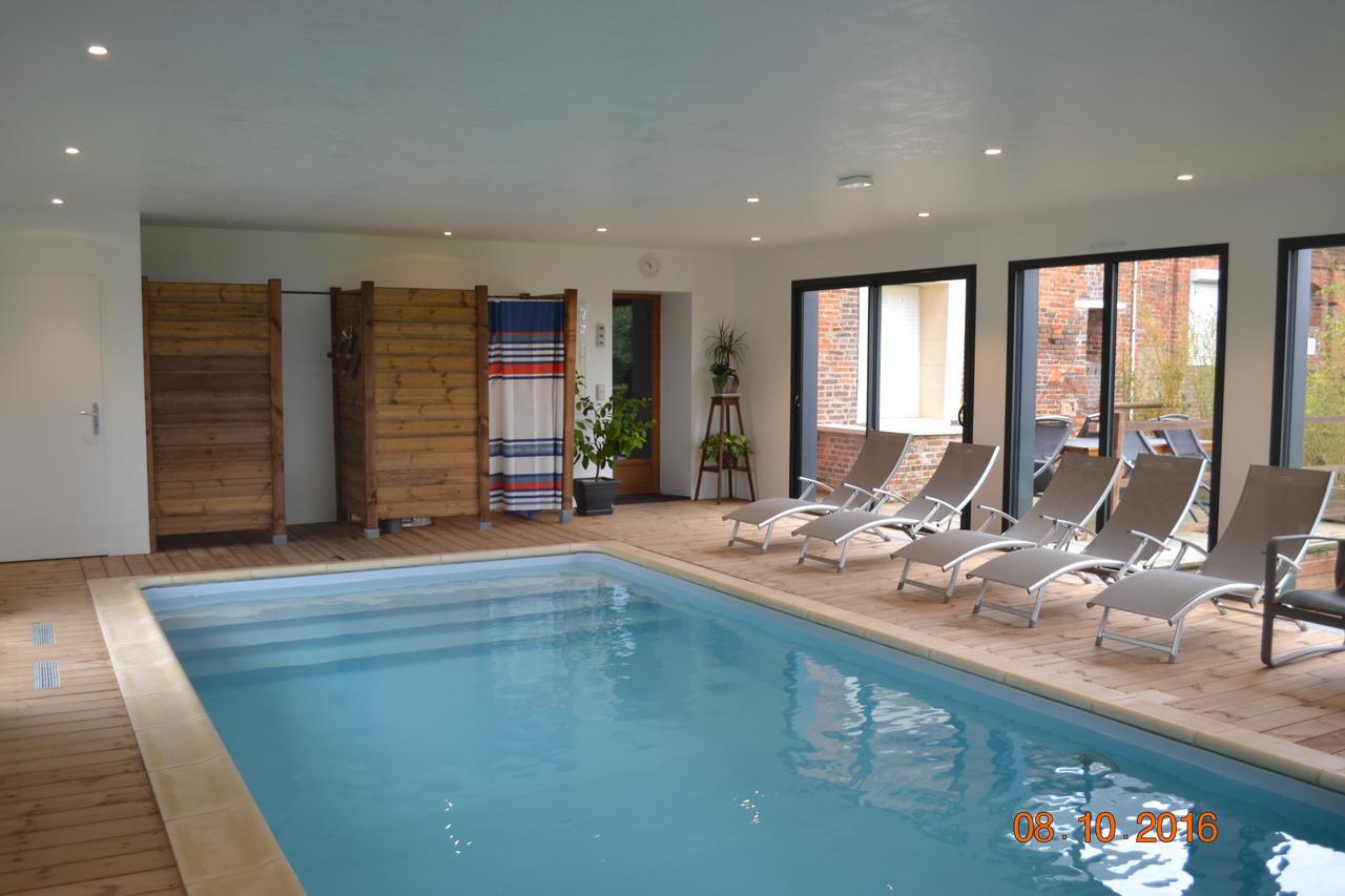 Piscine Interieure Privee Chauffee Toute L Annee Et Spa St Martin Saint-Martin-l'Hortier Exterior foto