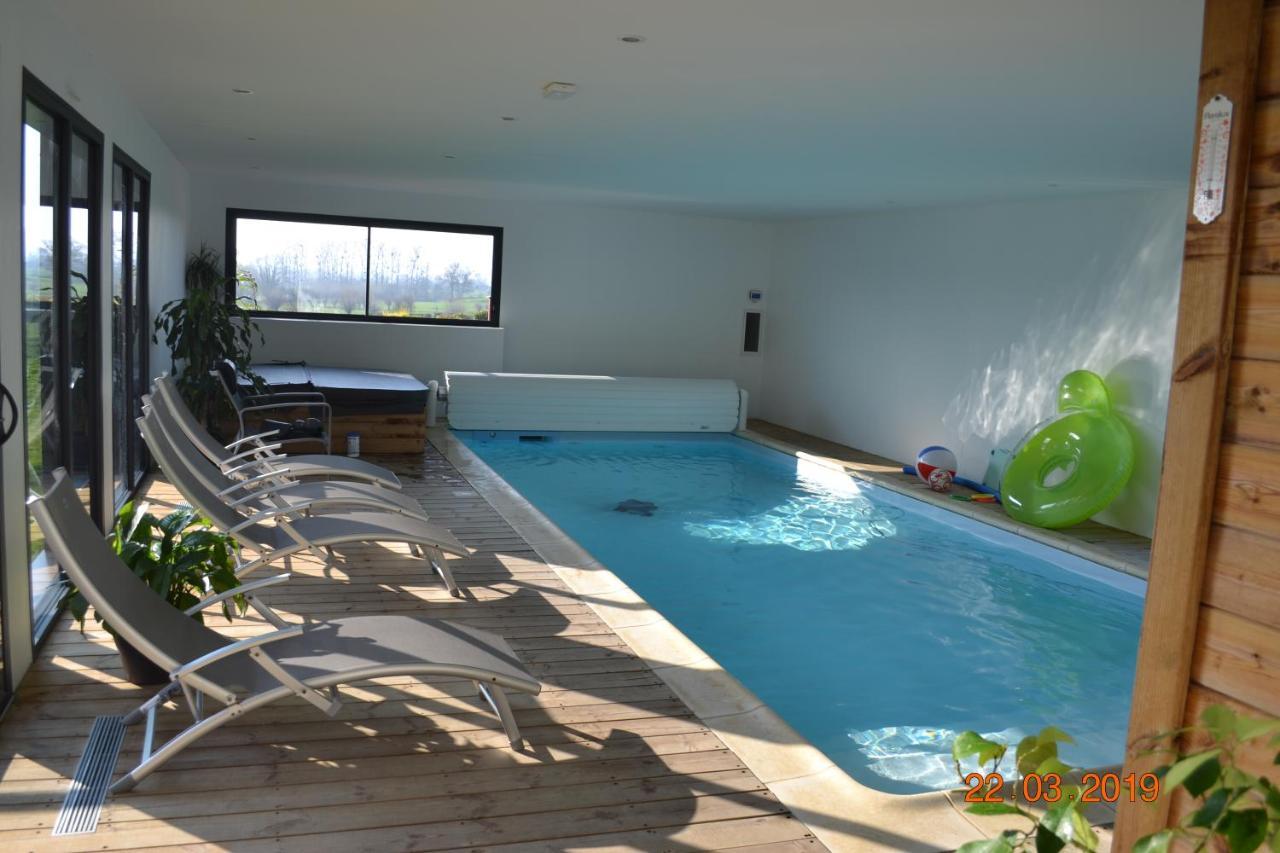 Piscine Interieure Privee Chauffee Toute L Annee Et Spa St Martin Saint-Martin-l'Hortier Exterior foto